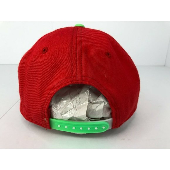 Nike True Snap Back Hat Just Do It Green Red Baseball Cap One Size - Picture 3 of 8